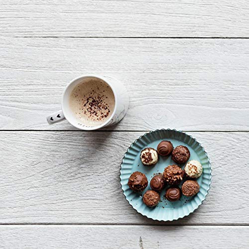 Barnie's Cafì±?Mocha Truffle Ground Coffee, Decadent and Rich Chocolate Flavor, Medium Roasted Arabica Coffee Beans, Sugar Free and Nut Free, 12 oz Bag (Pack of 2)