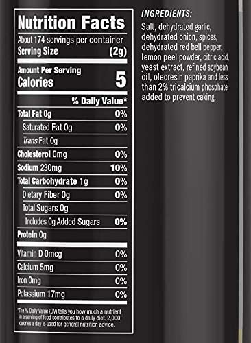 Kosmos Q The Best Beer Can Chicken Rub, BBQ Meat Dry Rub and Seasoning with Garlic, Onion, Bell Pepper, Lemon Peel & Spices. Perfect for Baked Chicken, Dumplings, Enchiladas. 12.2 Oz Shaker Bottle