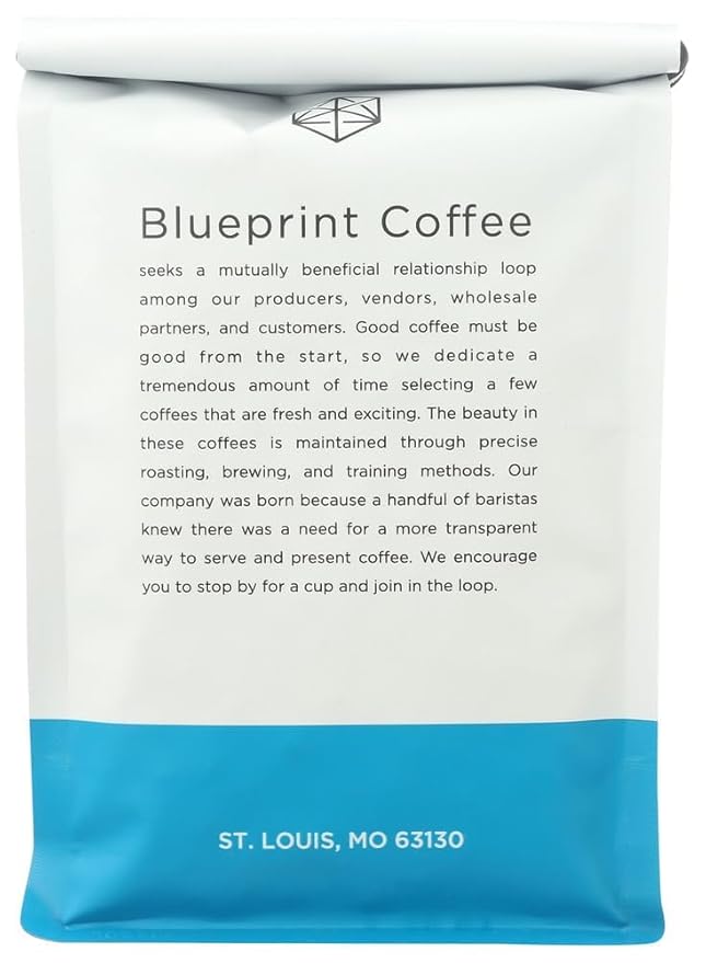 Blueprint Coffee Linear Cold Brew Blend Whole Bean Coffee, 10 oz