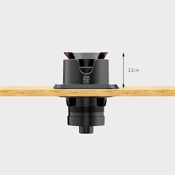 NUETRAL NS300 Electric Portafilter Cleaner-Automatic Coffee Grounds Cleaning Machine-Knock box for Espresso coffee-Espresso Puck Sucker-Innovative Espresso Machine Accessories(Embedded)