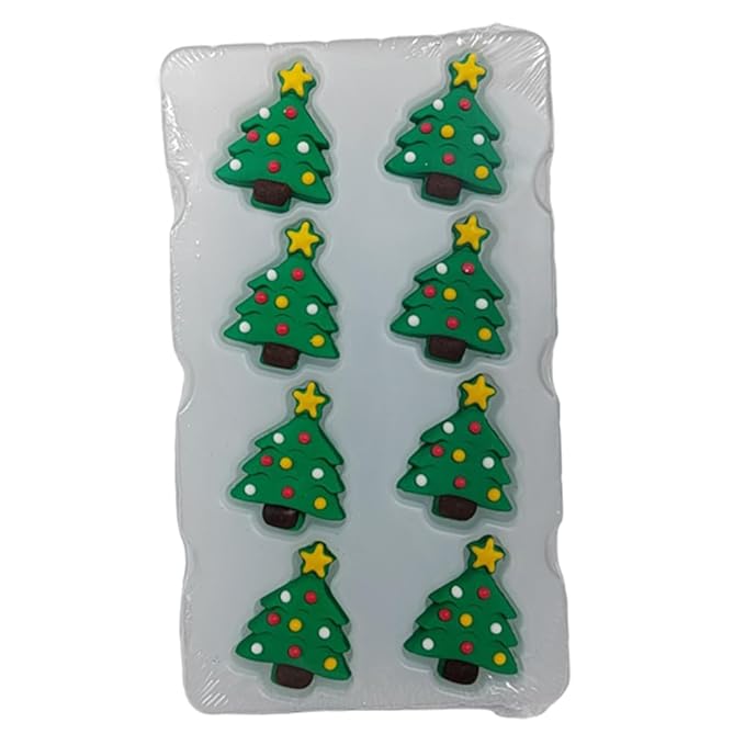 Eastron Edible Large Christmas Tree Shapes Sprinkles for Cakes Decorating Cupcakes Toppers for Baking, Birthday, Ice Cream, Cookies, Cake Decorations