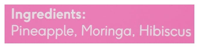 Am채zi Foods, Dried Pineapple - Moringa Hibiscus 2.3Ounce All Natural Snacks No Sugar Added Dried Pineapple Dehydrated Fruit
