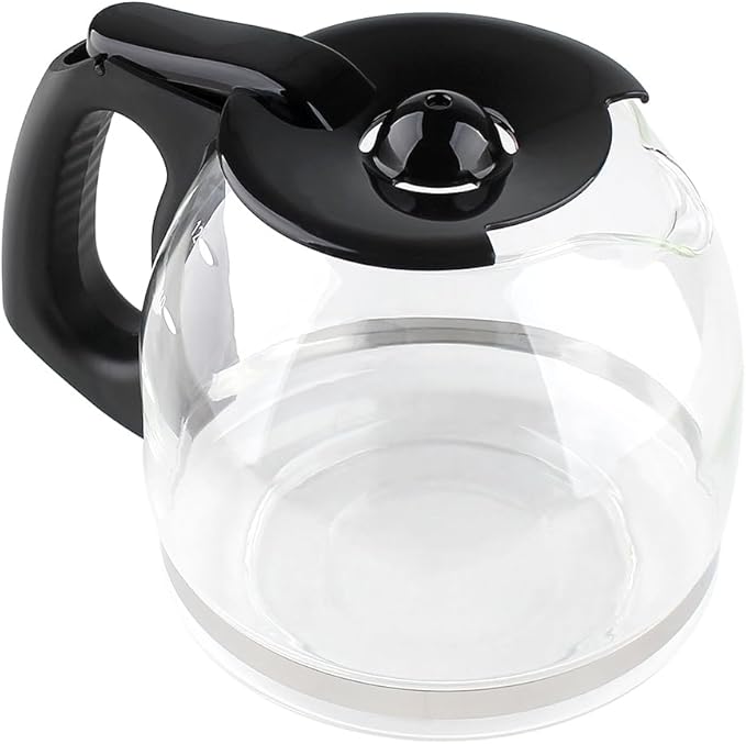 Replacement Parts Universal 12-Cup Glass Carafe, Compatible with Mr. Coffee竊똕umbeam竊똎ster Coffee Makers