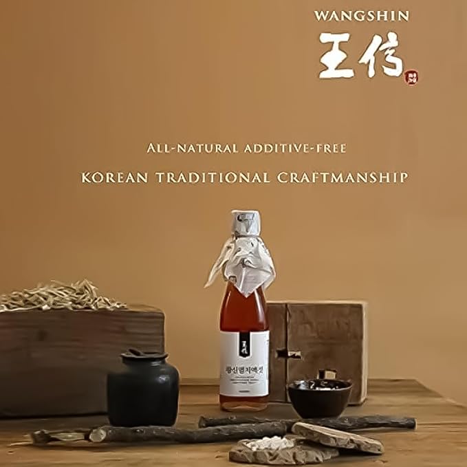 Wangshin Smoked Fish Sauce (5 fl oz/Aged 2 years) - Anchovy and Salt Fermented in a Korean Traditional Clay Pot
