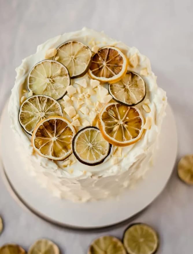 Dehydrated Dried Lime Slices Wheels | 50 + Servings Approx. | 100% Natural No Added Sugars | Cocktails, Wreath Making, Tea, Cakes, Garnish Decoration | Limes For Cocktails | PET Jar |4.9 OZ, 140 Grams