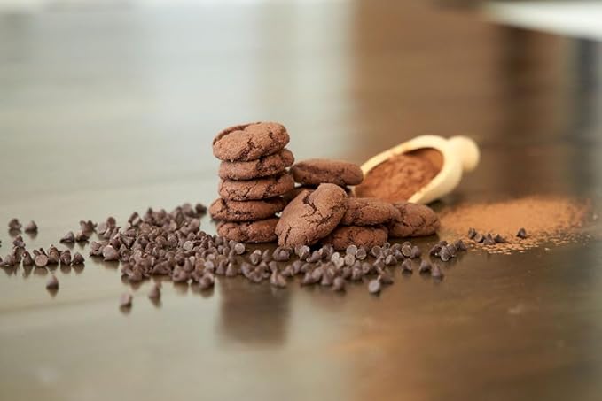 Alice's Sweet Tooth Double Chocolate Cookie Bites - Gluten-Free, Vegan, Crunchy Mini-Cookies - Plant-Based, Dairy-Free, Grain-Free, Soy-Free, Kosher ??5.5 ounces