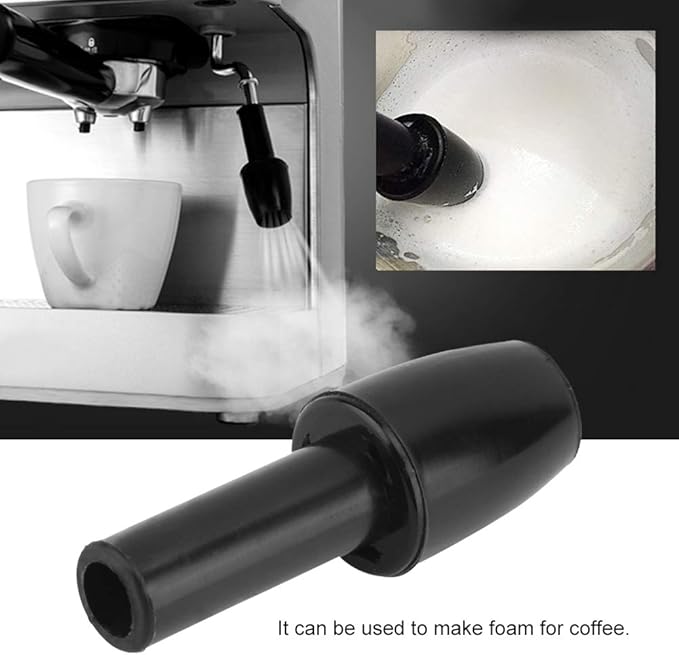 Zerodis Silicone Reusable Coffee Machine Spout Espresso Coffee Machine Replacement Milk Foam Steam Nozzle for Home Kitchen Cafe Milk Tea shop