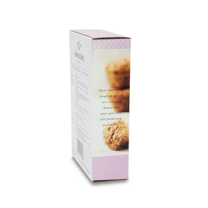 Southern Living Mini Pecan Pie Muffin Mix, Easy, Gourmet Dessert, Perfect for Hosting, Rich & Decadent Flavor, Makes 36 Mini Muffins