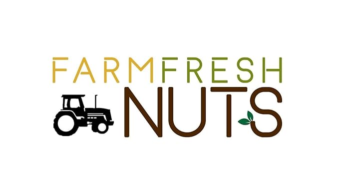 Farm Fresh Nuts DELUXE MIXED NUTS Roasted with the Healthy Himalayan Salt. - Oven Roasted without oil - featuring Almonds, Brazil Nuts, Cashews, Pecans, Pistachios. (24 Oz.)