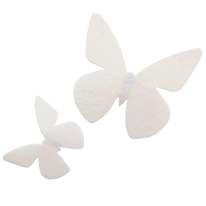 MDXing 72PCS Yellow Waffle Paper Cupcake Birthday Cake Decoration Insert Suitable for Edible Butterflies/Gift Giving Events/Wedding Themed Party