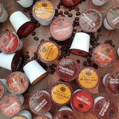 Chocolate Fudge Brownie Coffee Pods by Coffee Beanery | 12ct Medium Roast Arbica Coffee