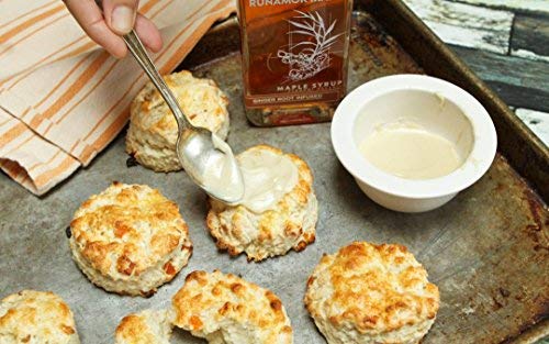 Runamok Ginger Root Infused Maple Syrup - Authentic & Real Vermont Maple Syrup | Gluten Free & Natural Sweetener | Great for Cooking, Tea & Cocktails | 8.45 Fl Oz (250mL)