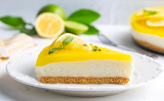 A Blend Above Lemon Meringue Pie Mix - No-Bake Desserts, All Natural, Vegan, Gluten Free, No MSG - Instant Dessert Mix, Fruit Dip, Bagel Topping, Frosting, Cheesecake Filling - Makes 16 Oz (Pack of 3)
