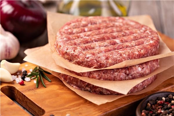 500 PCS Precut Parchment Paper Squares for Baking Cookies, Unbleached Nonstick Wax Paper Sheets for Separating Beef Patties, Freezing Hamburgers. (4x4 Inch)
