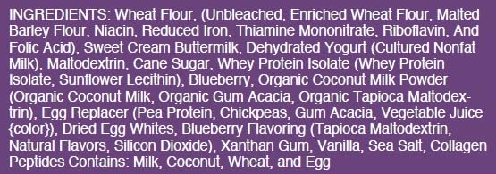Heavenly Waffles짰 Mix, Legacy Blueberry, 11g Protein, Yogurt Based, Healthy and Nutritiously Balanced, Superior Tasting Waffles and Pancakes, 13.5 oz Pouch