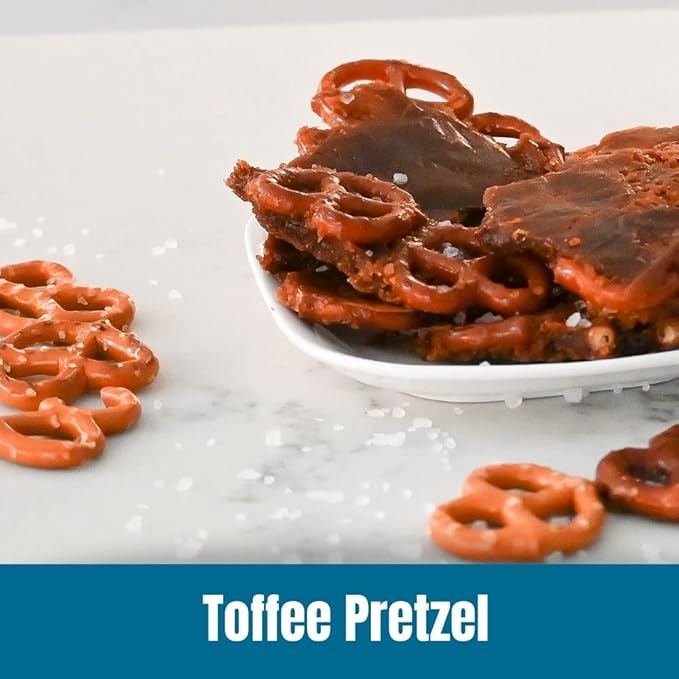 Door County Coffee Toffee Pretzel Flavored Ground Coffee - 10 oz Bag - Medium Roast - 100% Specialty Arabica - 100% Specialty Grade 1 Arabica Coffee