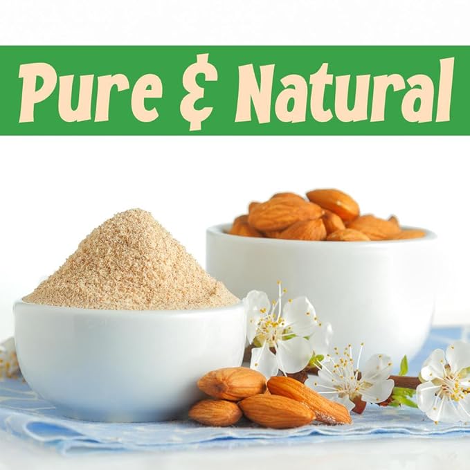 Sincerely Nuts ??Natural Almond Flour Meal | 3 Lb. Bag | Fine Grain | Low Calorie, Low Sodium, Vegan, Gluten Free | Gourmet Kosher Snack Food | Source of Fiber, Protein, Vitamins and Minerals