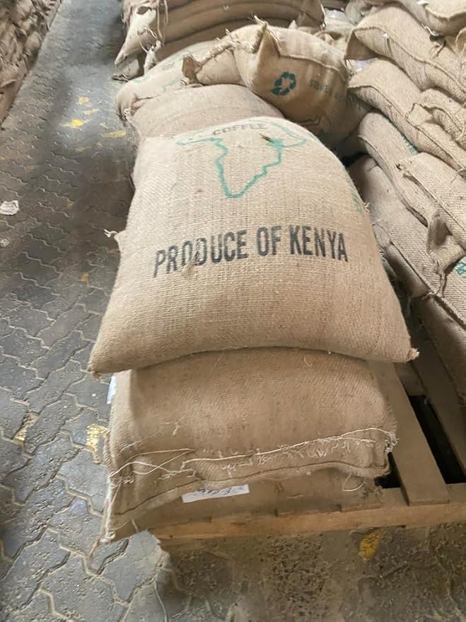 Kenya AA Grade Roasted Arabica Coffee Beans from Great Rift Valley - 100% Pure Arabica Coffee Roasted Beans (Medium Roast Whole Beans, 340 g)