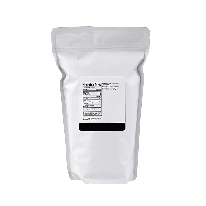 Minimalist Light Brown Sugar, Ideal for Baking and Sweetening, Packaged in a Resealable Bag (2 Pound)