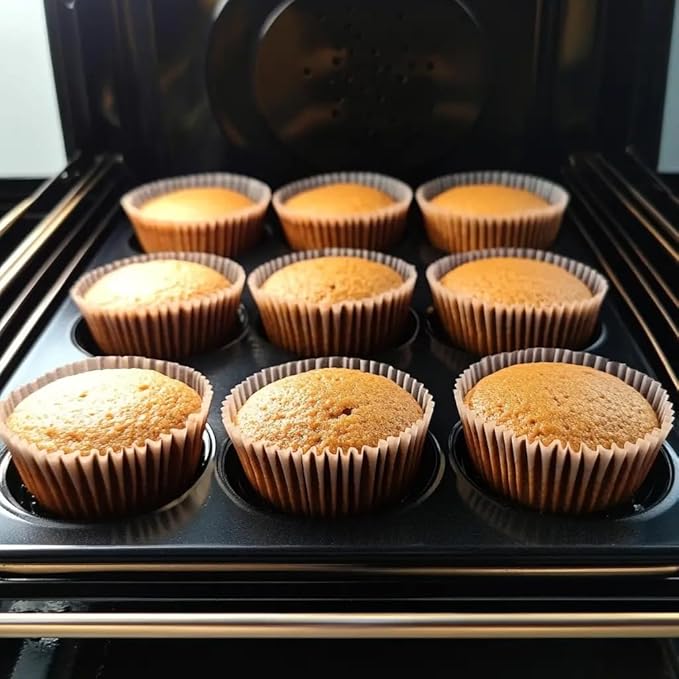 200pcs White Natural Standard Cupcake Liners for Baking Cup, No Smell, Grease-proof Muffin Liners, Standard Size Cupcake Cups for Party, Wedding, Birthday