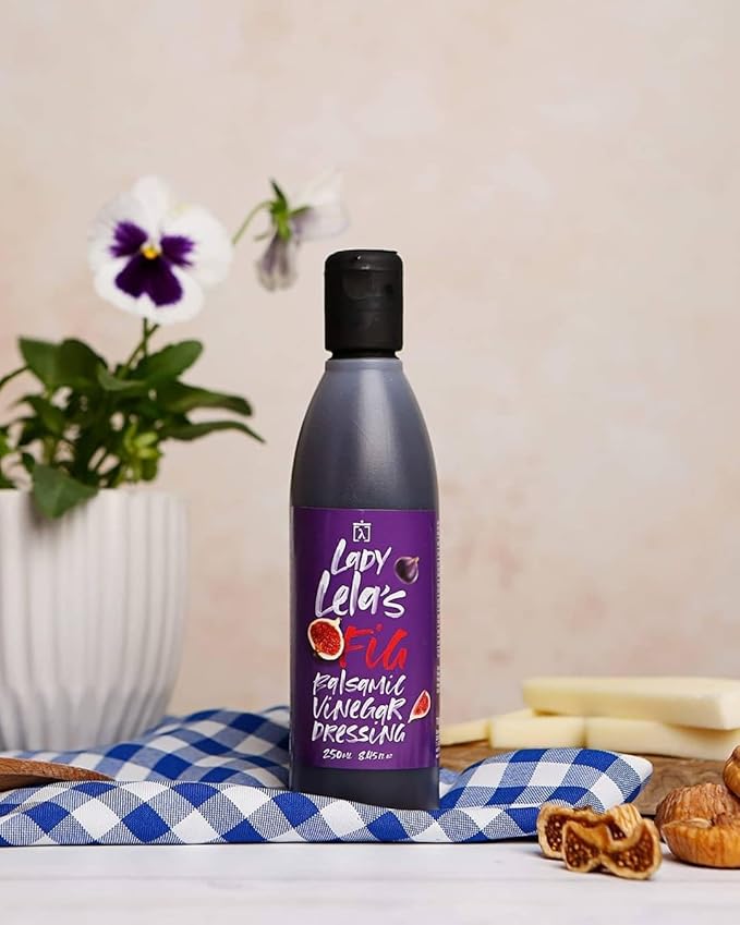 Greek Balsamic Vinegar & Glaze - 2x 8.45oz | Balsamic Vinaigrette Dressing, Balsamic Glaze Drizzle, Salad Dressing | Vegan, Organic-Style, Gluten-Free Greek Dressing - 500ml