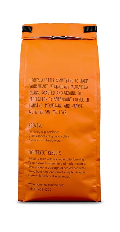 Paramount Roasters Sweetie Pie Pumpkin Pie Flavored Ground Coffee, 1-12 ounce package from Paramount Coffee Company