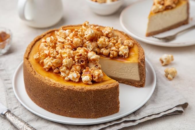 A Blend Above Sea Salt Caramel No-Bake Desserts Mix - All Natural, Vegan, Gluten Free, No MSG - Instant Dessert Mix, Fruit Dip, Bagel Topping, Frosting, Cheesecake Filling - Makes 16 Oz (Pack of 3)