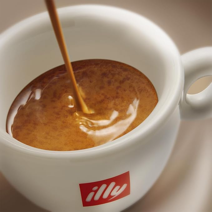 illy Whole Bean Coffee - Perfectly Roasted ??Classico Decaf Roast - with Notes of Caramel, Toasted Bread & Chocolate - 100% Arabica Beans - No Preservatives ??8.8 Ounce, 6 Pack