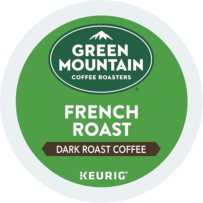 Green Mountain Coffee Roasters French Roast Keurig K-Cup Pods, Dark Roast Coffee, 96 Count
