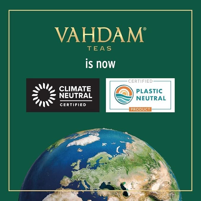 VAHDAM, Holiday Breakfast - Christmas Tea Gift Sets (90+ Cups) 9 Loose Leaf Tea - Luxury Gift Box | Christmas gifts 2024 Ideas | Christmas Gifts For Women, Men & Adults I Holiday Tea Gift Box