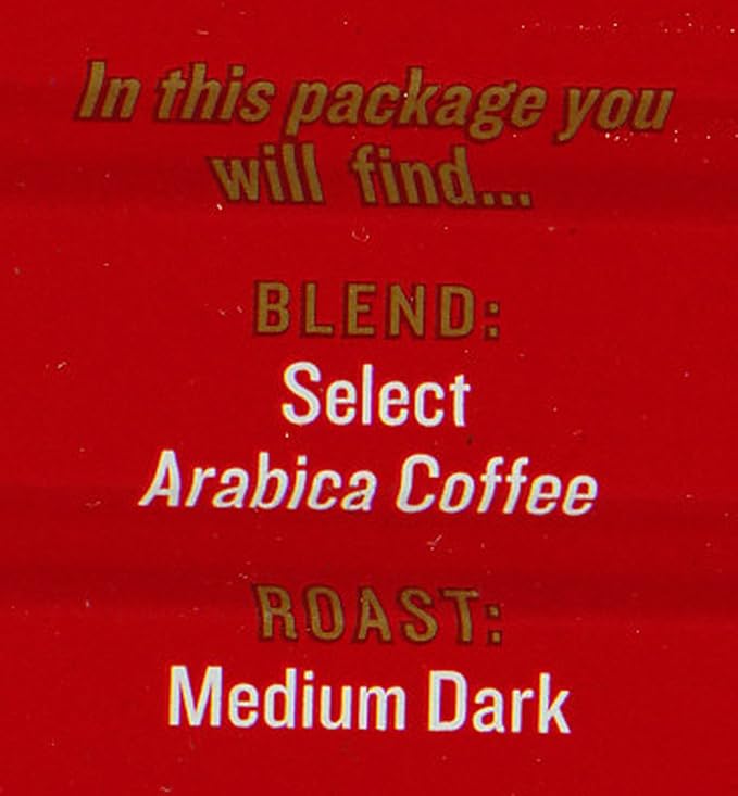 French Market French Roast Medium-Dark Roast Ground Coffee, 12oz Can (Pack of 1)