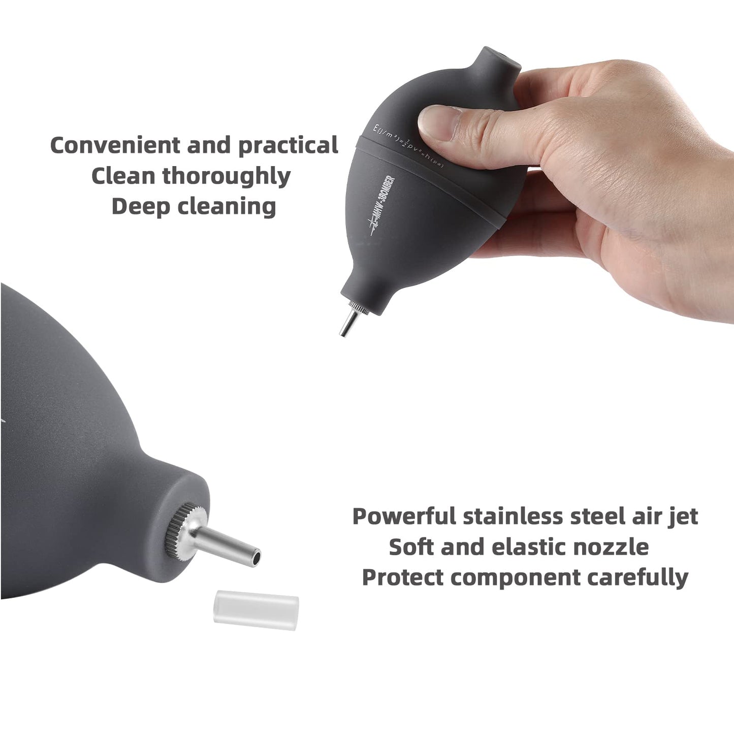 MHW-3BOMBER Air Blower and Coffee Grinder Cleaning Brush, Coffee Machine Cleaning Tool Set, Air