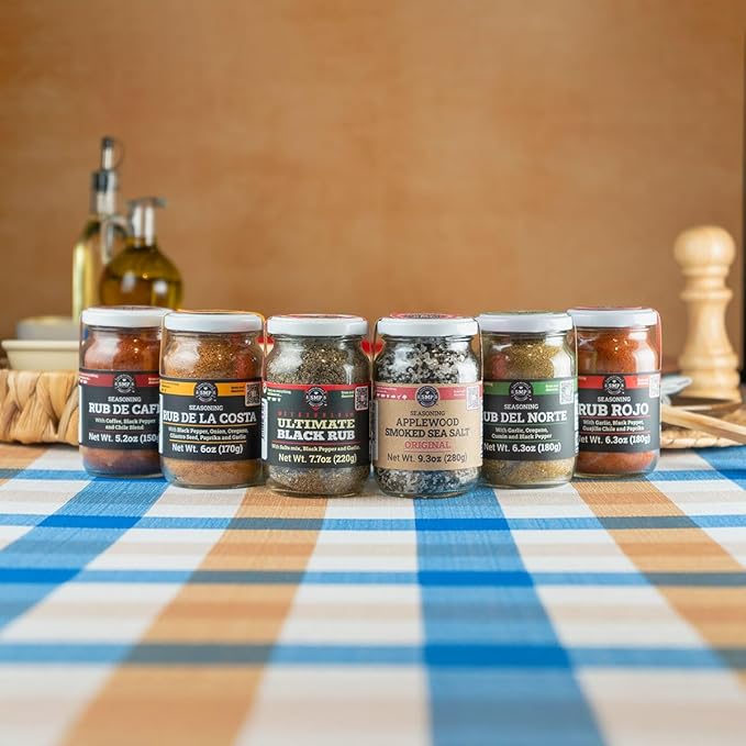 SMP Rub de la Costa: 100% Natural, No Preservatives, Perfect Tangy & Salty Seasoning for Seafood, White Meats, Veggies & Vinaigrettes – For Grill Masters & Home Cooks – 6 oz