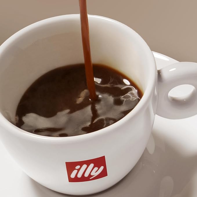 illy Ground Coffee Moka - 100% Arabica Flavored Coffee Ground - Rich Aromatic Coffee Grounds Profile ??Classico Medium Roast - Notes of Caramel, Orange Blossom & Jasmine - No Preservatives ??8.8 Ounce