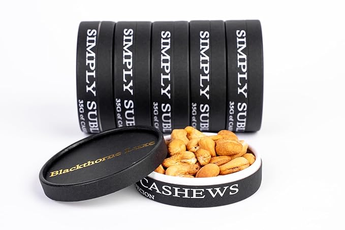 SINGLE SERVE PACKS (Pack of 5) Simply Sublime Cashews Roasted Lightly Salted ??Jumbo, Hand Sorted & Roasted with Himalayan Pink Salt ??Impress your guests with this rare bit of indulgence.