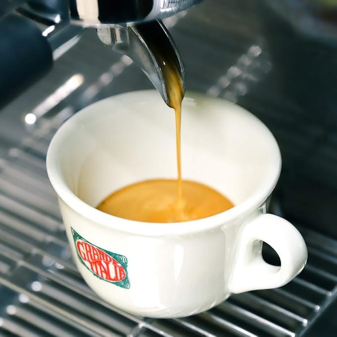 Grande Italia Espresso; Small Batch Artisan Roasted; Originale, Medium Roast (2LB Bag, Pack of 2)