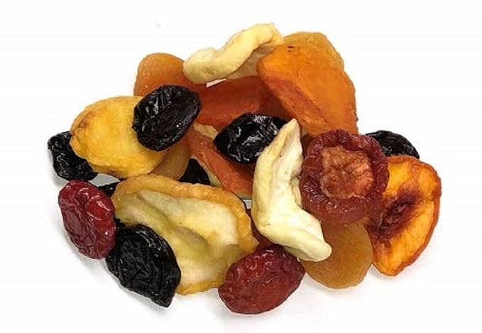 Fresh Quality Gourmet Dried Mixed Fruits | Enjoy a Great Burst of Multiple Juicy and Tasty Flavors | Packed with Nutrients | (5 LB) By Farm Fresh Nuts