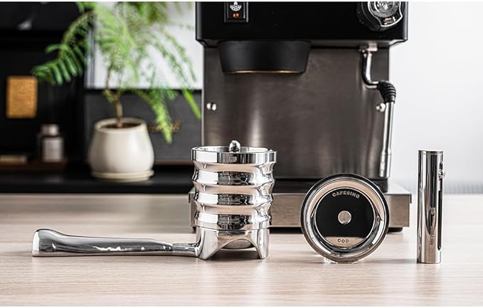 CafeSing COD Espresso WDT Tool, All Stainless Steel, Retractable Coffee Distribution Needle