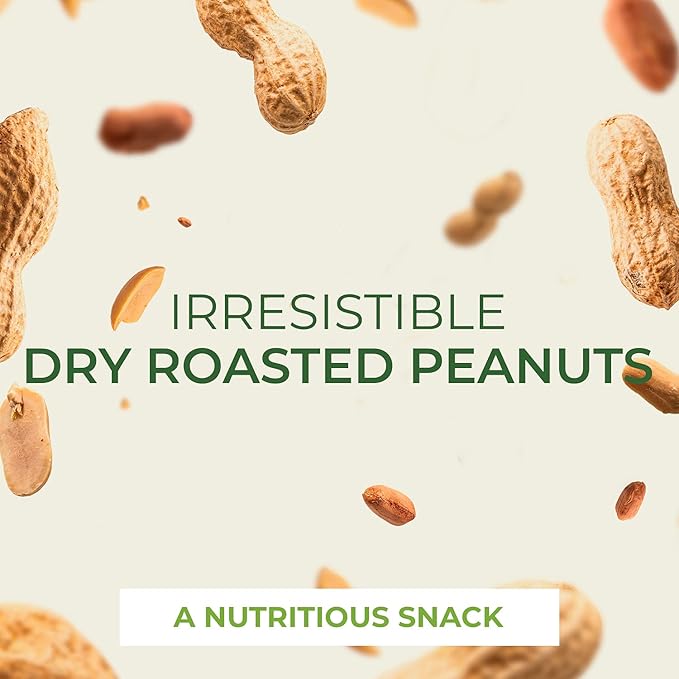 Beyond Nature Dry Roasted Peanuts ??Unsalted 2 Pound (32 oz) Vacuum Sealed Non GMO, No Oil & No Salt, Low Carb, Keto Friendly & Vegan Snack