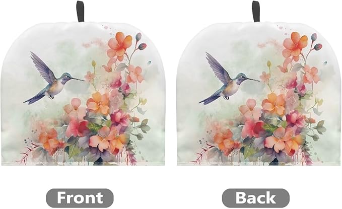 Floral Tea Cozy Insulation Kitchen Accessory Hummingbird Tea Cozies Covers Kitchen Home Decorative Tea Pots Cozy for Keeping Warm