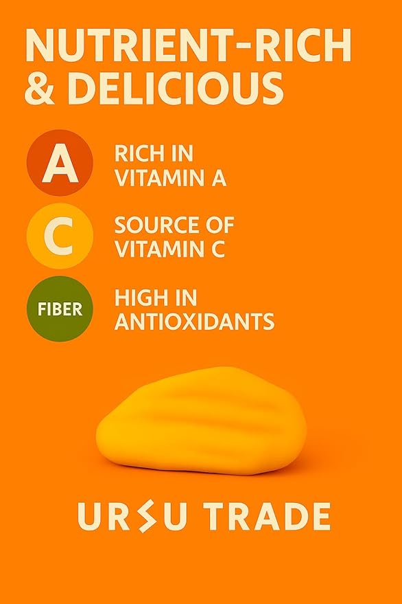 Soft & Juicy Dried Mango Slices – Naturally Sweet, Low Sugar Healthy Snack – Vegan, Gluten-Free, Non-GMO, Rich in Fiber & Vitamins A & C – 8oz (226g)