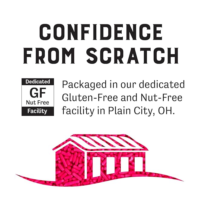 Judee's Pink Sprinkles 2 lb - Gluten-Free and Nut-Free - Brighten Up Your Baked Goods - Great for Cookie and Cake Decoration - Use for Baking and as Dessert and Ice Cream Toppings