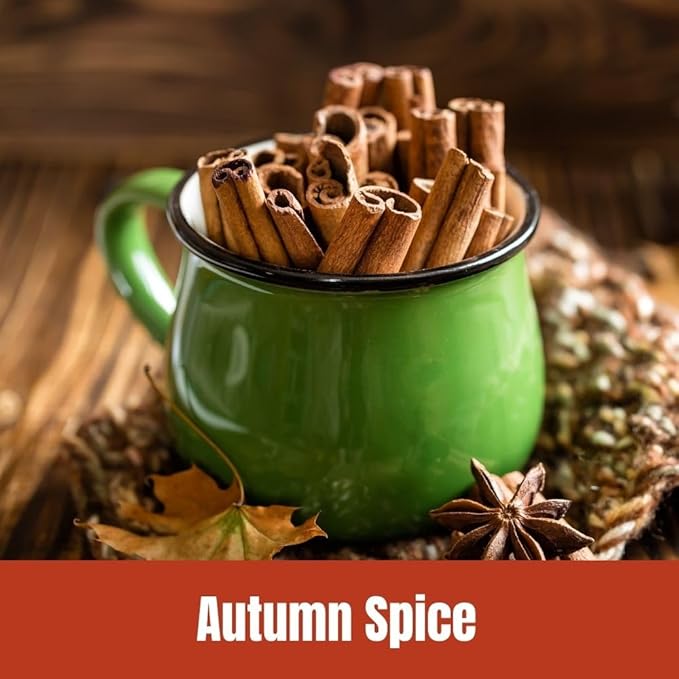 Door County Autumn Spice Ground Coffee - 8oz Bag - Medium Roast - Fall Seasonal - 100% Arabica - Cinnamon & Spice Flavor
