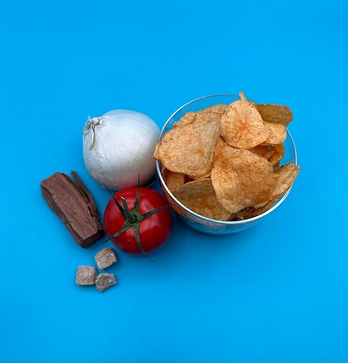 Christie's Chips Zamboni Mystery Flavor - Super Natural Potato Chips - Tart, Sweet, & Smokey, No Refined Sugar, Vegan, Gluten-Free, All-Natural Gourmet Snack w/ Spicy Kick & a Dash of Jalapeno 100% Plant Based - 1 oz - 24 Pack