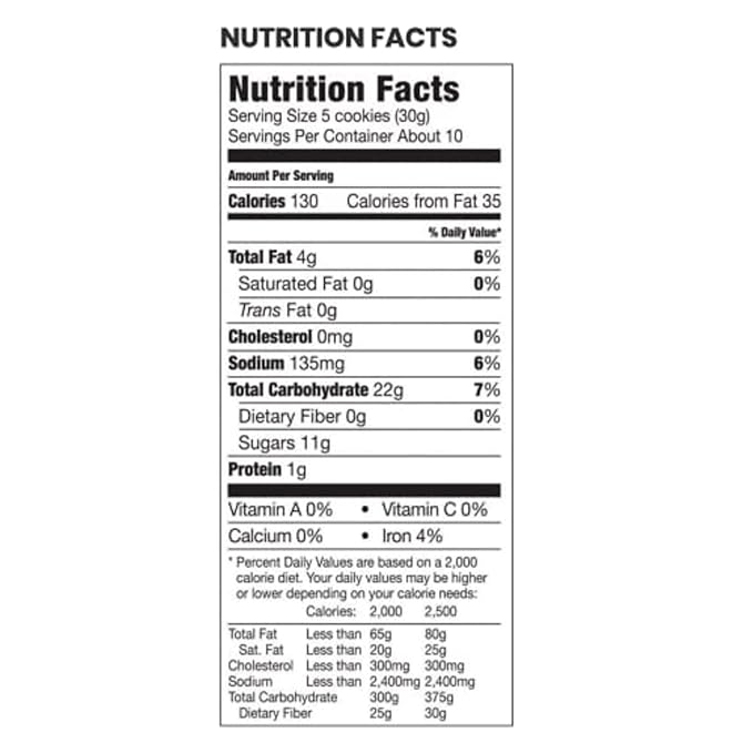 Mi-Del Ginger Flavored Snaps - Crunchy Ginger Cookies - Swedish Ginger Snaps Cookies Old Fashioned - Non-GMO Certified, 0g Trans Fat, Healthy Cookies (Pack of 8)