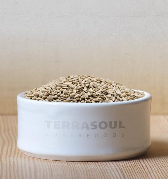 Terrasoul Superfoods Organic Sunflower Seeds, 4 Lbs (2 Pack) - Hulled | Fresh | Vitamin E