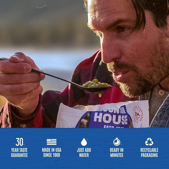 Mountain House Beef Stroganoff Pro-Pak Freeze Dried Backpacking & Camping Food 1 Serving