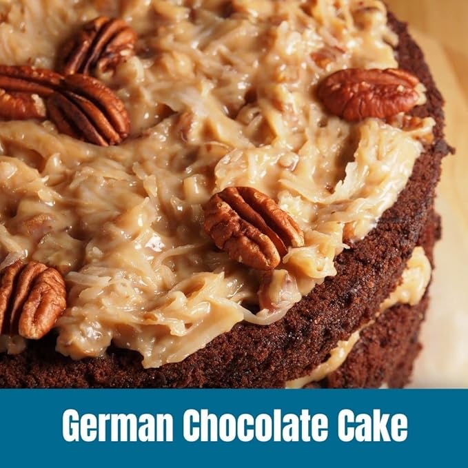 Door County Coffee German Chocolate Cake Flavored Coffee -10oz Bag - Ground Medium Roast - 100% Arabica