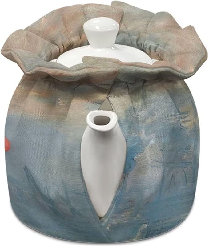 Tea Cosy Starry Night Art 3D Print Tea Kettle Cover with Insulation Pad, Kitchen Tea Pot Dust Cover, Breakfast Warmer, Insulation and Keep Warm