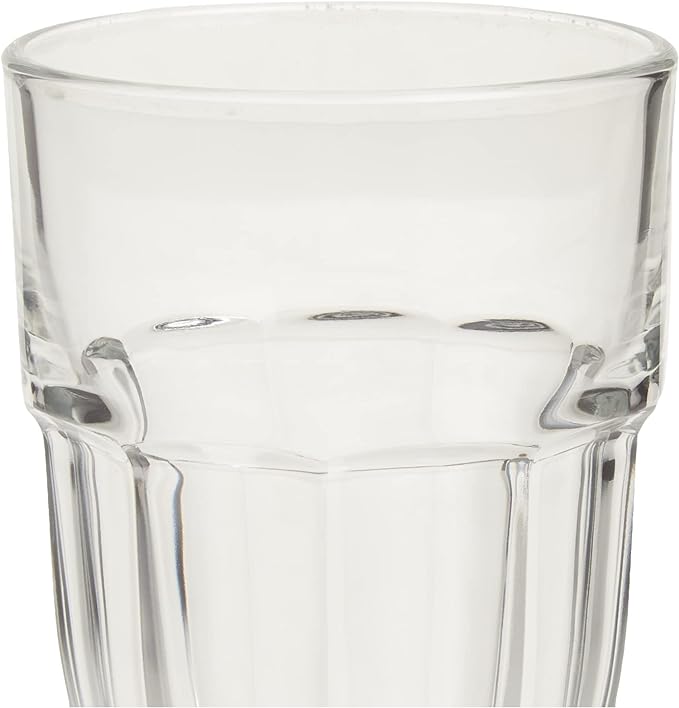 Bormioli Rocco 21.75 oz. Rock Bar Stackable Super Cooler Glass, (Set of 6)